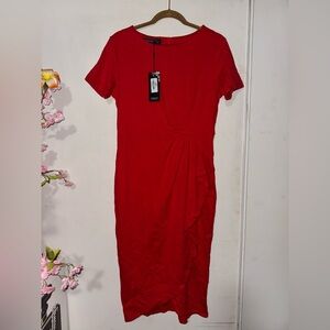 Red  dress size L